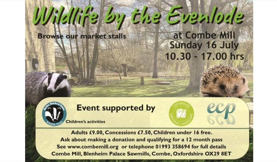 Wildlife by the Evenlode leaflet
