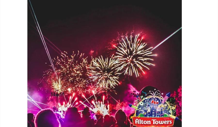 
The Alton Towers Ultimate Fireworks Spectacular takes electrifying bursts, bangs and howls of amazing fireworks to another level with music, lights a