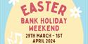 Poster for Easter at The Bath Brew House