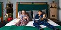 Children reading at Kimpton Clocktower Hotel