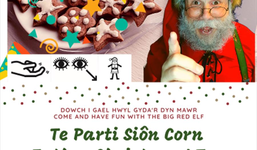 Te Parti Siôn Corn - Father Christmas' Tea Party