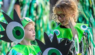 Isle of Wight, Things to Do, Carnival, Ryde Children's Carnival Day, Dressing up