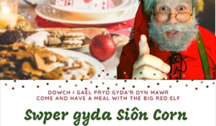 Swper gyda Siôn Corn - Supper with Father Christmas