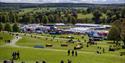 Chatsworth Horse Trials site view