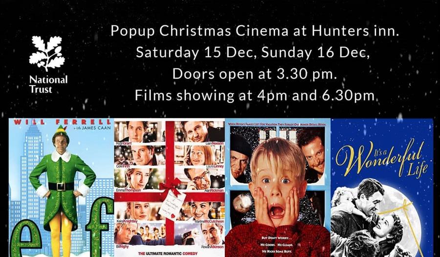 Blackbeam Cinematic present Christmas movie magic at Hunters Inn