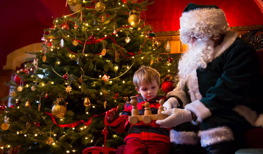 Father Christmas Visits Knightshayes