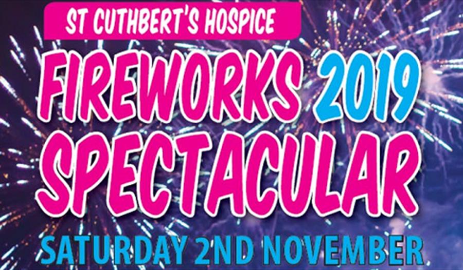 St Cuthbert's Hospice Firework Spectacular 2019