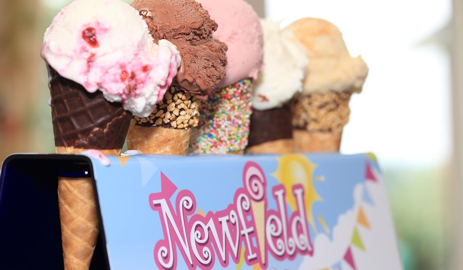 Mother's Day at Newfield Dairy Ice Cream Parlour
