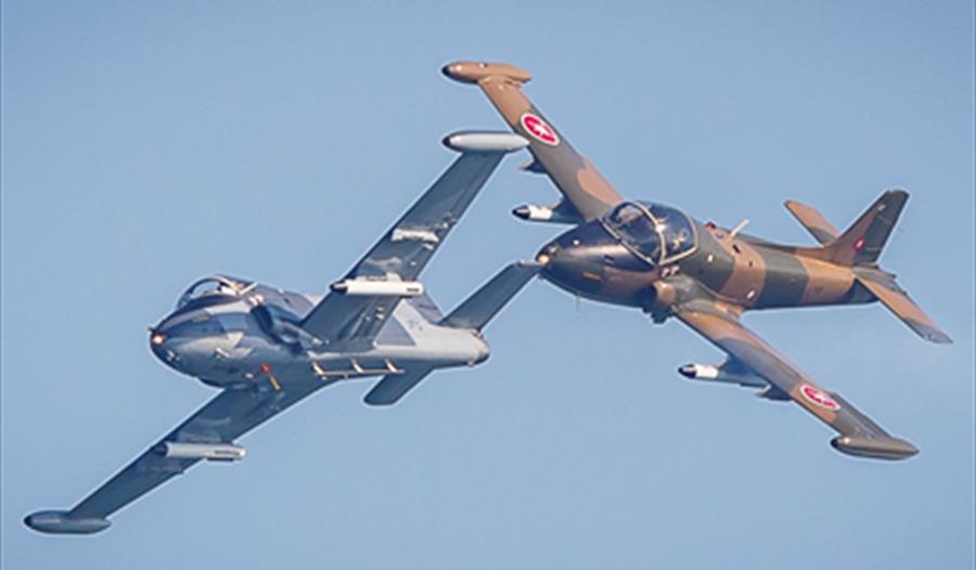 BAC Strikemaster Pair aerobatic jet team