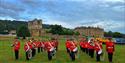 Military Marching Band at Chatsworth Country Fair
