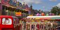 Fun fair at Chesterfield Medieval Fun Day