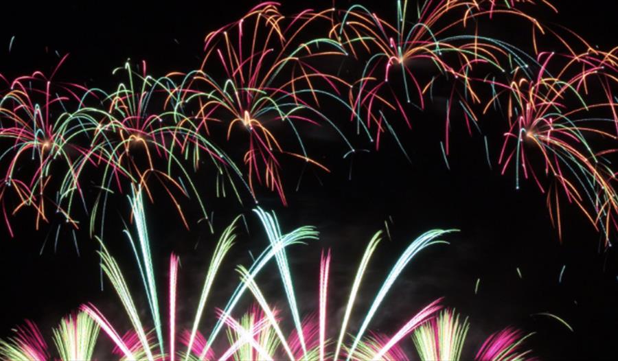 Fireworks Display at Wildhive Callow Hal
