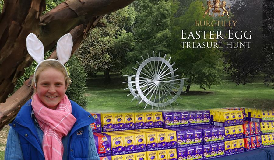 Burghley House easter egg hunt