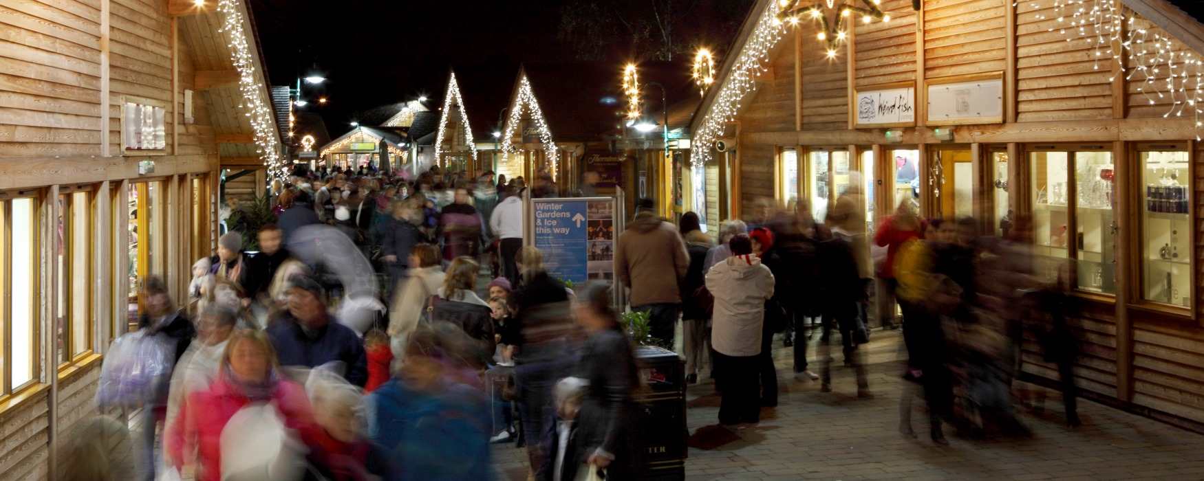 Christmas Shopping at Trentham