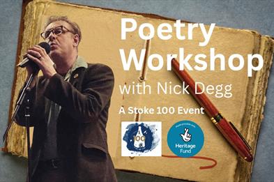 Poetry Workshop with Nick Degg – A Stoke 100 Event