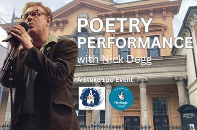 Poetry Performance at Bethesda Chapel with Nick Degg – A Stoke 100 Event