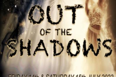 Poster advertising Out of the Shadows