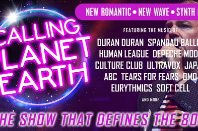80s Night at Stoke Victoria Hall - Calling Planet Earth