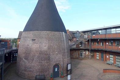 view outside the kiln