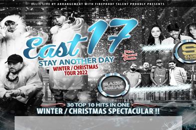 East 17 - Stay Another Day Christmas Tour 2022