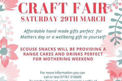 Mothering weekend craft fair