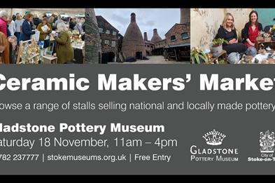 Ceramic Makers Market at Gladstone Pottery Museum