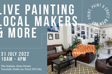 Print, Paint & Craft Open Day at Great Bear
