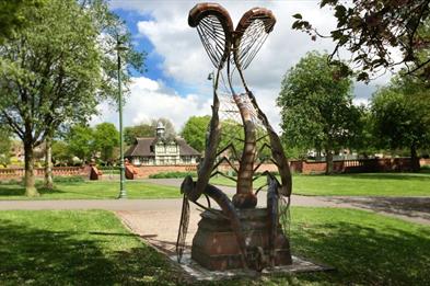 The Mayfly Throne, Burslem Park