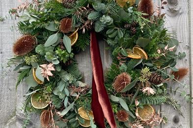 Trentham Gardens Christmas Wreath Making Workshop