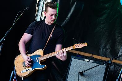 Lymelight Music Festival in Newcastle under Lyme town centre