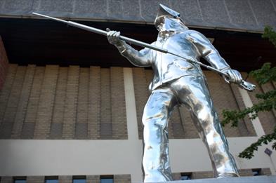 Man of Steel Public Art Stoke-on-Trent