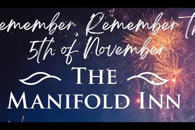Fireworks at The Manifold Inn