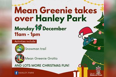 The Mean Greenie takes over Hanley Park!