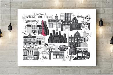 Local Stoke-on-Trent Artist Megan Rose