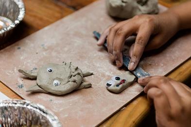 October Half Term Play with Clay - Self-Led