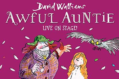 Awful Auntie live on stage