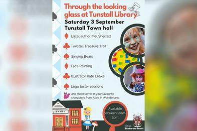 Through the looking glass at Tunstall Library