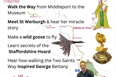 Two Saints Way through Stoke