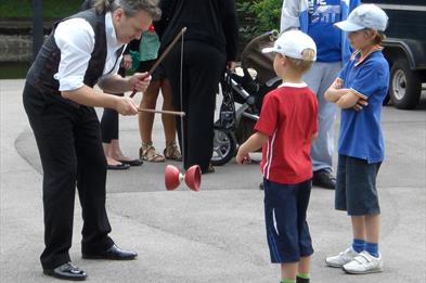 Van Buren Circus Skills Workshops