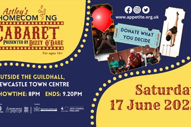 Astley's Homecoming Cabaret Presented by Dizzy O Dare