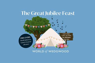 The Great Jubilee Feast at World of Wedgwood, Staffordshire