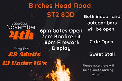 Abbey Hulton United FC Annual Bonfire and Fireworks Display