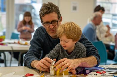 Family Workshop: Terrific Tin Tokens