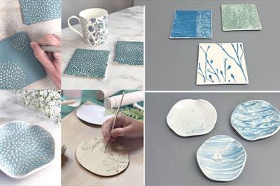 Porcelain Coaster and Trinket Dish Workshop