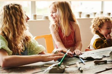 Family sculpting clay