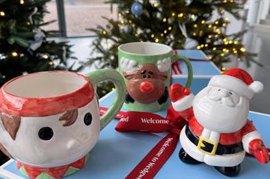 Festive Pottery Painting and Glazing