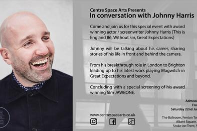 In conversation with Johnny Harris + Special screening of the movie JAWBONE