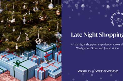 Late Night Shopping at World of Wedgwood