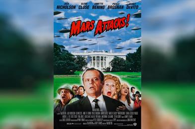 Stoke Cult Film Club – Mars Attacks (cert 12)