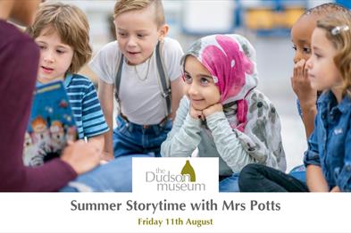 Children listening to a story